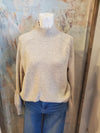 Long Sleeve Oat Beige Sweater Top