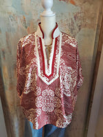 Oversize Print Top