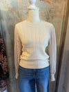 Long Sleeve Combo Sweater Top