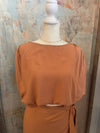Round Neck Drop Shoulder Top