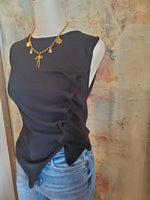 Gathered Side Detail Top