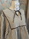 Stripe Peplum Top