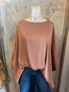 Boat Neck Silk Top