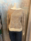 Two Tone Effect Sweater Top