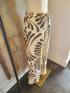 Elastic Waist Print Pants
