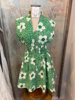 Daisy Zip Front Dress