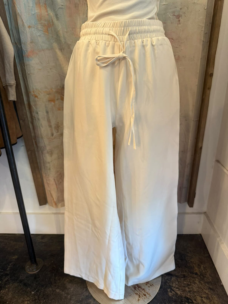 Stripe Side Detail Wide Track Pant