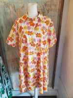 Button Up Floral Dress_