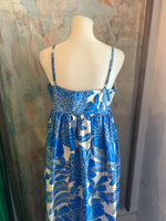 Summertime Floral Spaghetti Strap Dress
