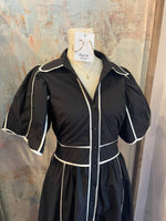 Piping Detail Dress