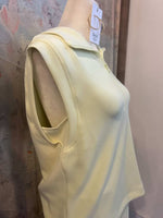 Zip Front Modal Sleeveless Top