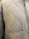 Taupe Zip Front Jacket