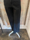 Slim Cropped Bootcut Black Denim