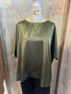 Oversize Satin Top