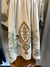 Embroidered Babydoll Dress