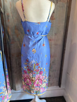 Border Print Maxi Dress_