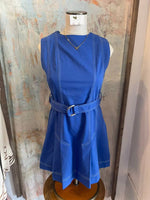 Stitch Detail Belted Dress