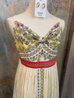 Border Print Cami Dress
