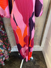 Multi Color 3/4 Sleeve One Size Dress