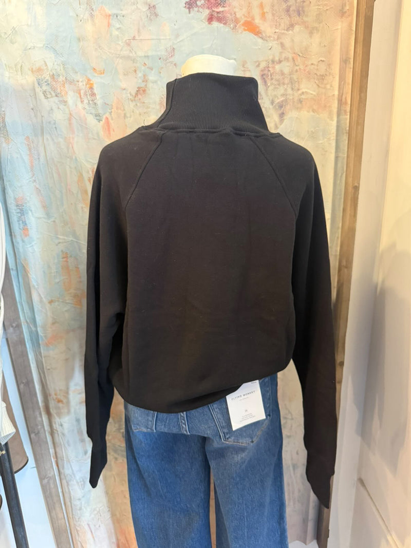 Mock Neck Long Sleeve Top_