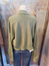 Open Front Waffle Knit Cardigan