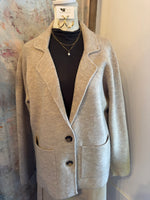 Double Button Coat with Pockets