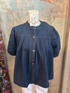 Denim Button Down Top