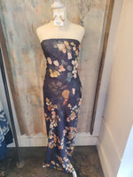 Tube Tie Back Maxi Dress