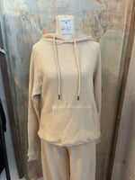 Waffle Knit Hood with Front Pouch