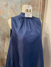 Satin Bow Back A Line Dress