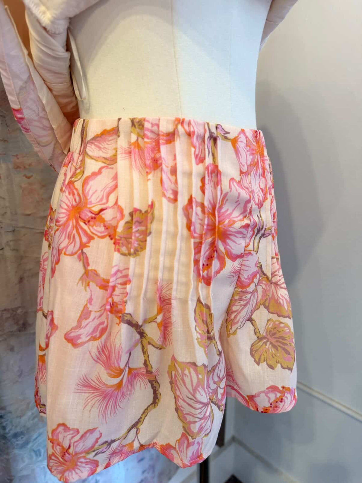 Sunset Pintuck Shorts