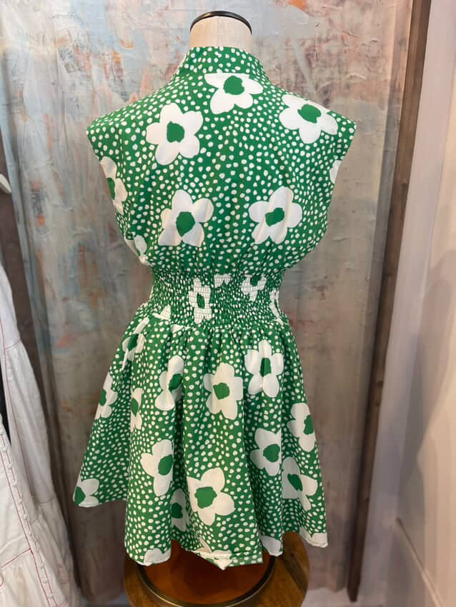 Daisy Zip Front Dress