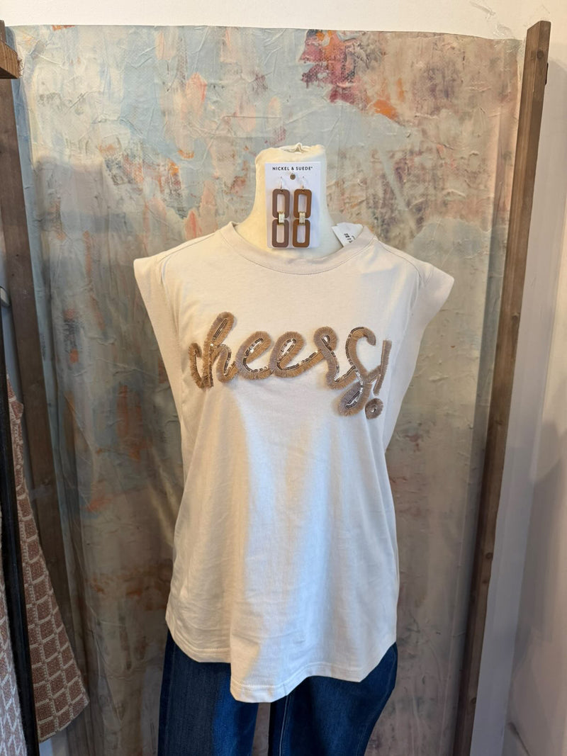 Cheers Sparkle Tee