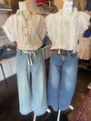 High Rise Wide Leg Jean
