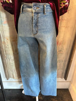 Light Wash Straight Leg Denim Pants