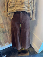 Wide Leg Corduroy Pants