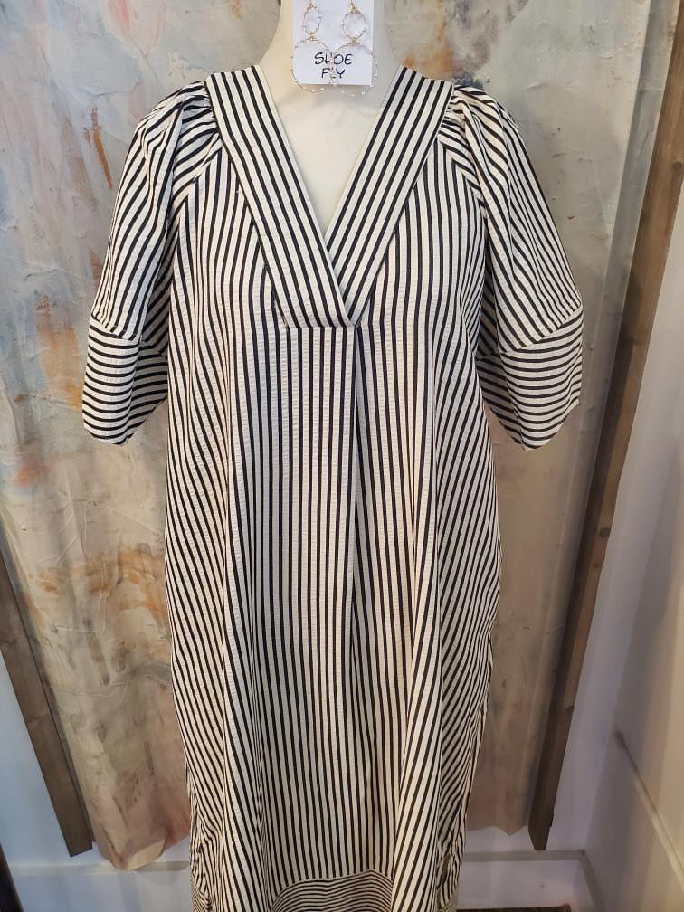 Stripe Pocket Dress