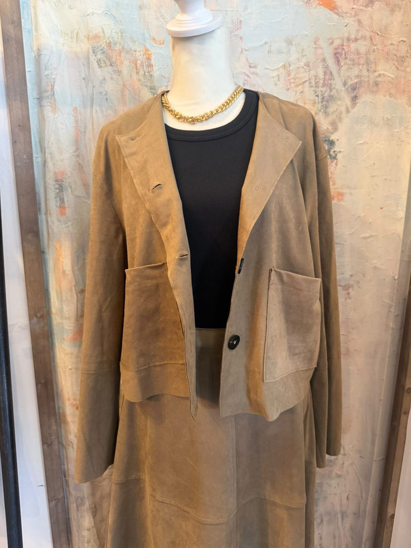 Soft Suede Jacket
