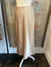 Midi Satin Skirt