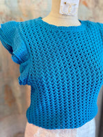 Knit Lined Front Sweater Top