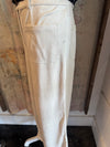 Faux Suede Wide Leg Pant