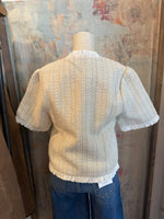 Tweed Ruffle Detail Jacket