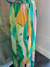 Tropical Tiered Maxi Skirt