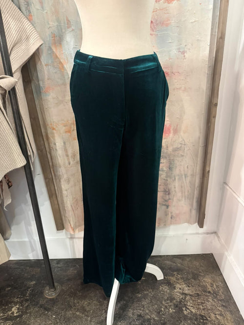 Velvet Straight Leg Pants