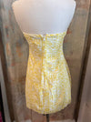 Yellow Floral Tube Dress