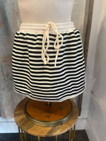Stripe Skort with Built With Shorts