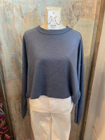 Lightweight Crop Long Sleeve Top
