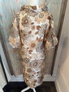 Lightweight Puff Sleeve Floral Dress with Pockets