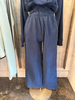 Elastic Waist Sweat Pants