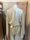 Pleat Detail Sweatshirt